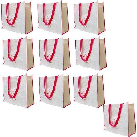 Bolsa Ecobag Ecologica Sacola De Ombro Compras Mercado Reutilizavel Kit 10 Uni Dobravel Economica Mu