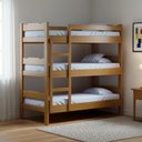 Ver imagem 2 de Treliche com 3 Colchões Solteiro em Madeira Maciça Reforçada