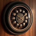 Ver imagem 3 de Relógio de Parede Decorativo Elegante Vazado Vintage de 50cm