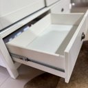 Ver imagem 6 de Guarda-Roupa 3 Portas de Correr Madeira Maciça Topázio Branco/Freijó