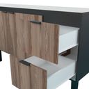 Ver imagem 4 de Balcão de Cozinha para Pia 150cm 3 Portas 2 Gavetas