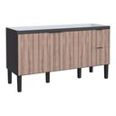 Ver imagem 2 de Balcão de Cozinha para Pia 150cm 3 Portas 2 Gavetas