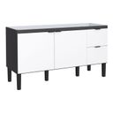 Ver imagem 3 de Balcão de Cozinha para Pia 150cm 3 Portas 2 Gavetas 