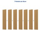 Ver imagem 4 de Painel para Tv até 86 Polegadas 250cmx280cm Liso Aruá CabeCasa MadeiraOriginals