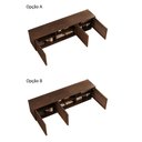Ver mais imagens de Rack Ripado 3 Portas 175 cm TV até 70 Madeira 3 Portas Ripadas Imbuia Ole