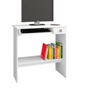 Ver imagem 1 de Mesa para Computador 1 Gaveta Branco 891 AJL Móveis