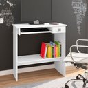 Ver imagem 2 de Mesa para Computador 1 Gaveta Branco 891 AJL Móveis
