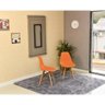 Conjunto De Mesa Dobrável Retrátil 120 X 75 Volpi + 2 Cadeiras Eiffel - Laranja - 8