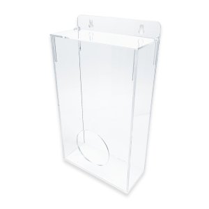 Dispenser Porta Toucas ou Propés Epi em Acrílico Pequeno