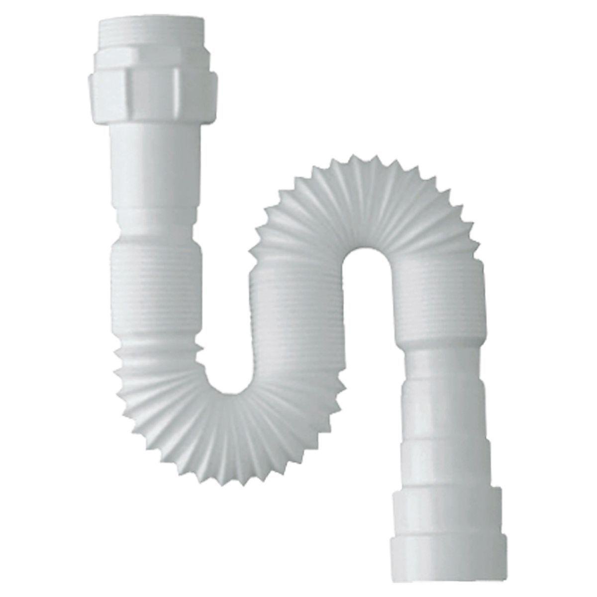 Kit 12 Sifão Sanfonado Universal Krona 0,73cm - 1