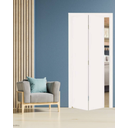 Ver imagem 2 de Porta Madeira Modelo Camarão 80x210 Primer Branco