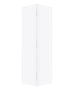 Ver imagem 1 de Porta Madeira Modelo Camarão 80x210 Primer Branco