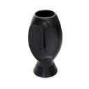 Ver imagem 3 de Vaso Decorativo Rosto em Cerâmica Preto 23,5x11cm - D’Rossi