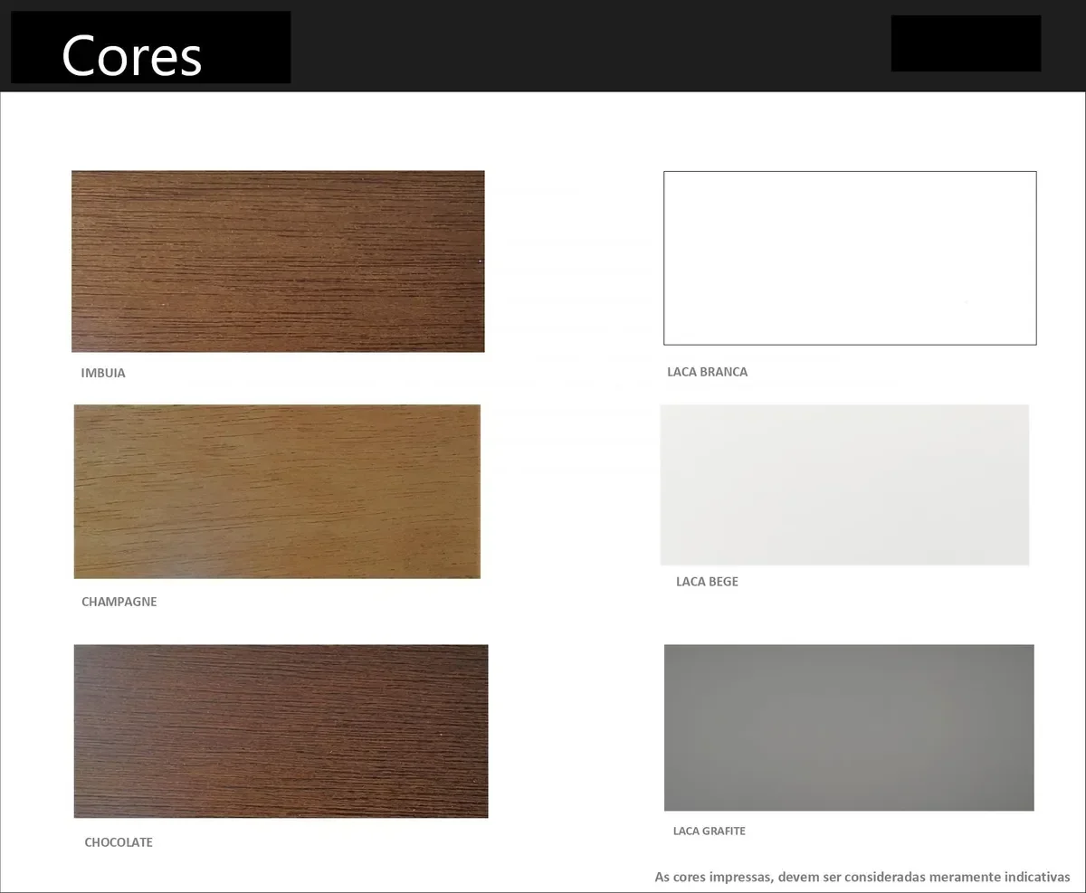 Aparador De Sofá Reto Sala 2,00m Prático e Elegante:Branco - 4