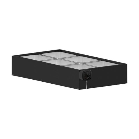 Buffet Térmico de Mesa Saro Preto 6 Cubas 127V BFM611