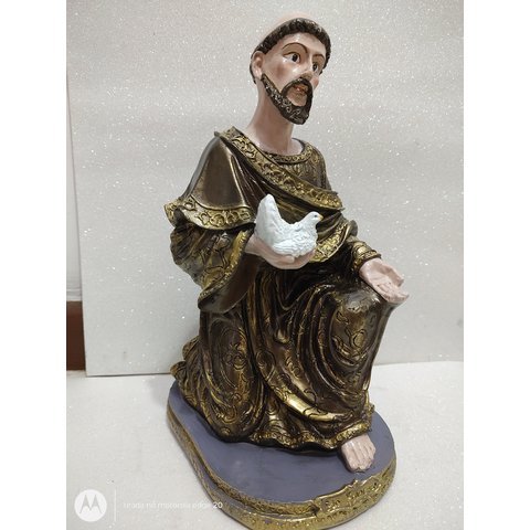 Imagem São Francisco Ajoelhado 32cm
