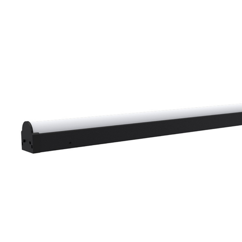Luminária Led Taschibra Sobrepor Perfil Convex 111 34W Preta Bivolt 4000K Luz Neutra