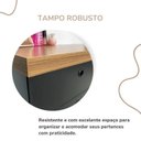 Ver imagem 5 de Kit Home Office e Escritório Completo para 2 Pessoas - 2 Peças Sky Retrô Preto/Freijó Artany
