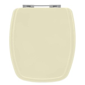 Assento Sanitário Stylus Celite 1.6gpf/6lpf Bege Pergamo Mdf Sicmol