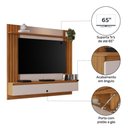 Ver imagem 5 de Painel para Tv até 65" Freijó/off White Notável Móveis