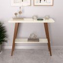 Ver imagem 5 de Aparador Larissa/monaco Pés Madeira Maciça Tampo Mdf 25mm Off White