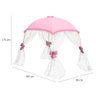 Dossel Infantil Para Princesas Disney e Barbie Star Rosa - Pura Magia - 4