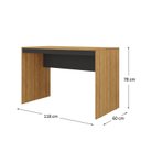 Ver imagem 4 de Conjunto de Escritório com Mesa Gaveteiro e Armário Alto Yescasa