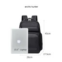 Ver imagem 3 de Mochila Viagem Executiva Faculdade Notebooks 15,6 Premium Arctic Hunter B00492