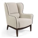 Ver imagem 2 de Poltrona Dekorien Milena Premium Algodão Linha Alta