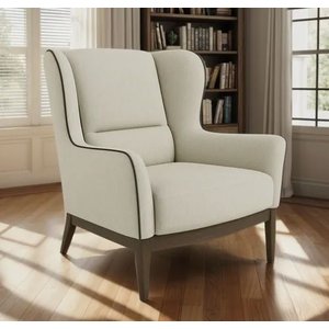 Poltrona Dekorien Milena Premium Algodão Linha Alta