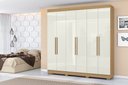 Ver imagem 1 de Guarda Roupa 6 Portas 2 Gavetas Internas 230