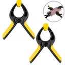 Ver imagem 1 de Grampo com Mola Sargento Prendedor para Marceneiro Multiuso 9" Pol | 02 Un