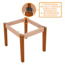 Ver imagem 2 de Conjunto Com 2 Cadeiras Para Sala de Jantar Veneza Ypê WD25 New Ceval