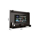 Ver imagem 3 de Painel MAX 1,80m Para TV Até 65'' Com Prateleira Superior e Nichos Para Aparelhos Cor Preto EDN MÓVE