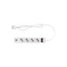 Protetor Eletronico Intelbras Epe204 4 Tomadas 2 Usb Branco - 1
