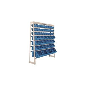 Estante Gaveteiro Organizador para Ferramentas com Estrutura em Aço 49 Gavetas Plásticas Presto