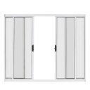 Ver imagem 3 de Janela de Alumínio 04 Folhas Fit Branca - 80x120