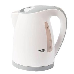 Chaleira Elétrica Mallory 1,7 Litros Luna Branco 127v - 1