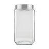 Pote de Vidro Quadrado Collection 2,2l Inox Escovado Invicta - 3