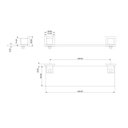 Ver imagem 3 de Prateleira Inox Cromado Premium PR4014