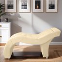 Ver imagem 3 de Maca Estofada Estética Inclinada Veludo Bege Conce - Meu Estofado