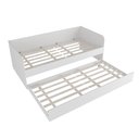 Ver imagem 3 de Sofá Cama Solteiro com Auxiliar Tcm Branco