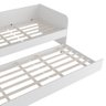 Sofá Cama Solteiro com Auxiliar Tcm Branco - 4