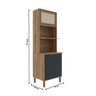 Conjunto de Cozinha Modulada 4 Peças 11 Portas 1 Gaveta Thalita  - 5