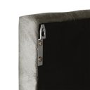 Ver imagem 5 de Conjunto Cabeceira Painel Estofada com Lateral para Cama de Solteiro Veludo Cinza 0,90 X 1,88