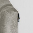 Ver imagem 4 de Conjunto Cabeceira Painel Estofada com Lateral para Cama de Solteiro Veludo Cinza 0,90 X 1,88