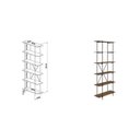Ver mais imagens de Conjunto Rack para TV até 60 Polegadas e Estante Tube Industrial Artesano