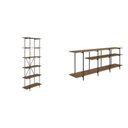 Ver imagem 2 de Conjunto Rack para TV até 60 Polegadas e Estante Tube Industrial Artesano