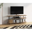 Ver imagem 4 de Conjunto Rack para TV até 60 Polegadas e Estante Tube Industrial Artesano