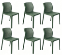 Ver imagem 1 de Kit 6 Cadeiras Laryssa Verde
